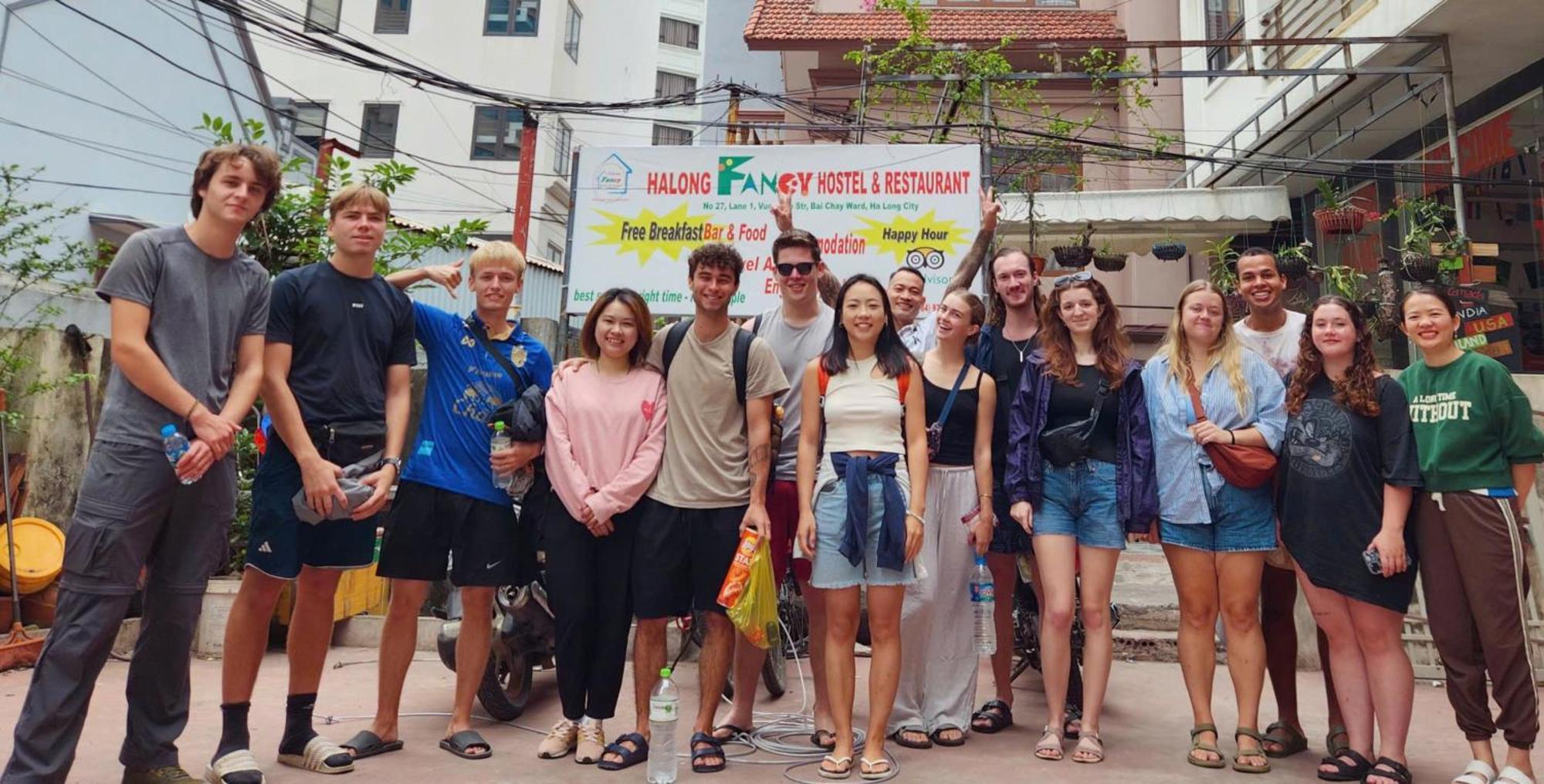 Ha Long Fancy Hostel With Vegetarian And Vegan Restaurant المظهر الخارجي الصورة